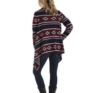Wrangler Medium Aztec print cardigan